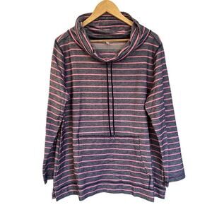 New Talbots Sweatshirt sz 1X Pull over Cowl neck sweatshirt